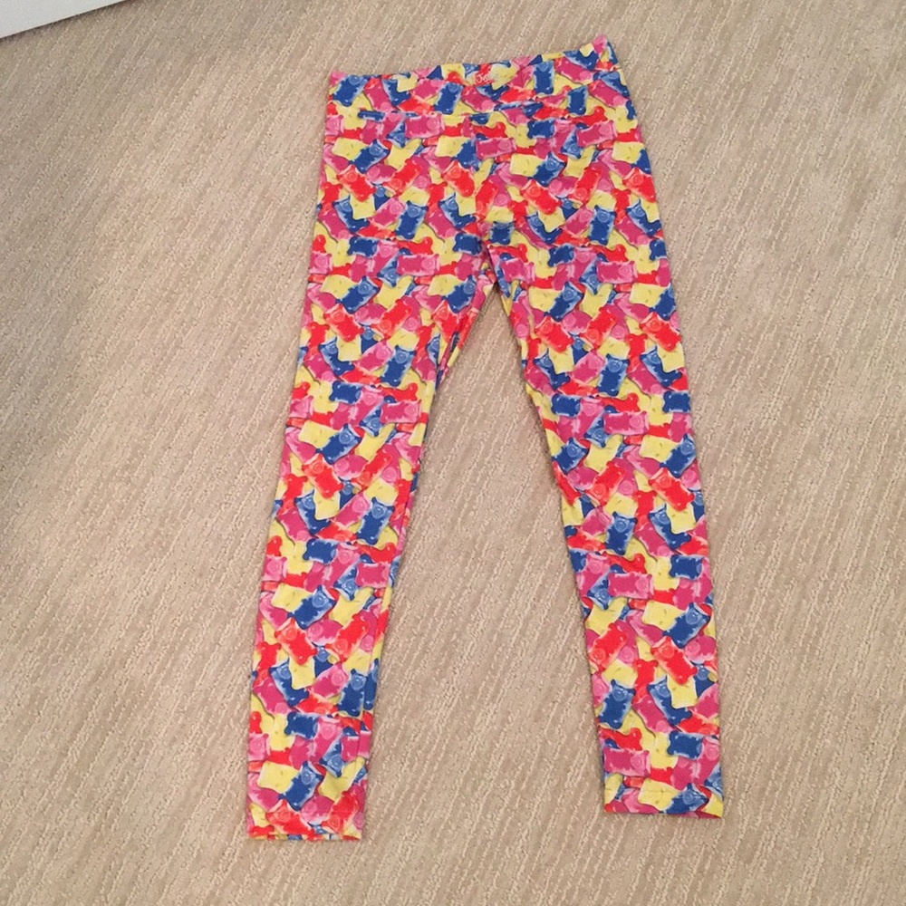 Kids gummy bear leggings